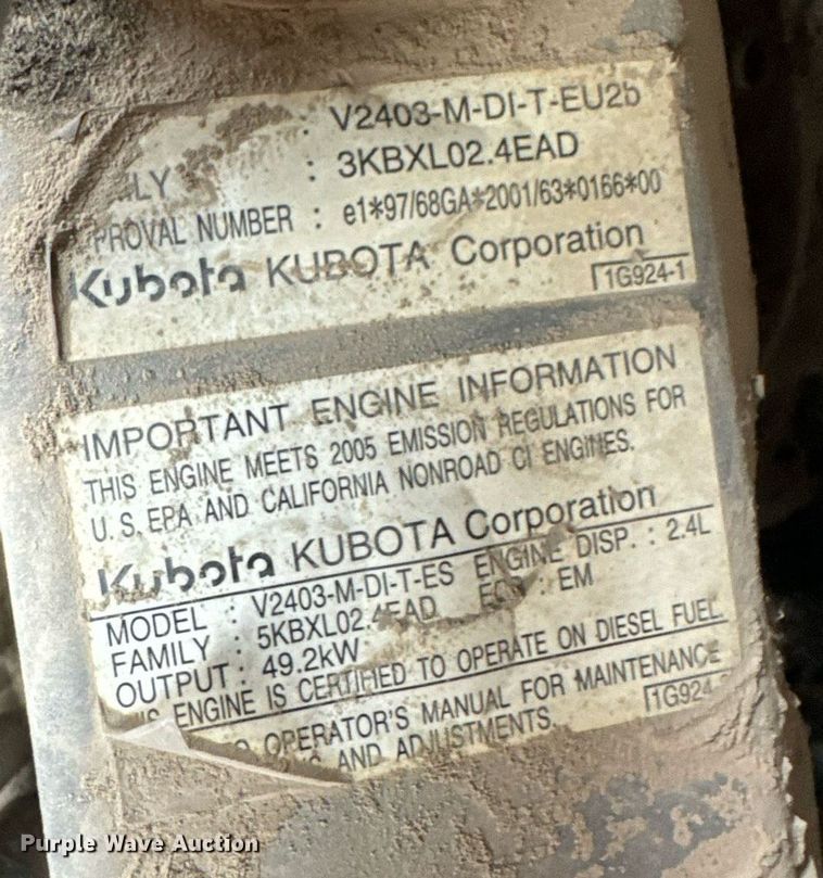 image for item DP6830 2005 Bobcat  T180  tracked skid steer loader