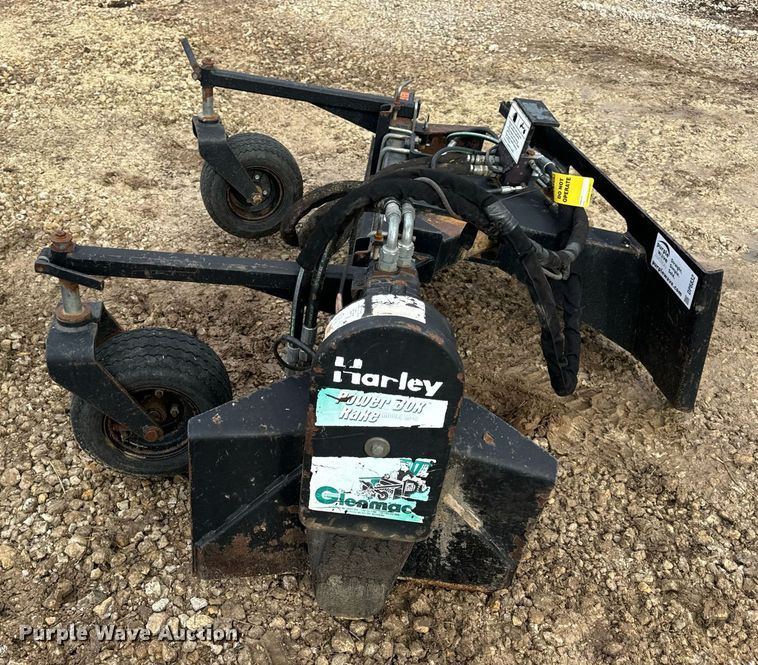 image for item DP6832 Glenmac  M-6 skid steer box rake