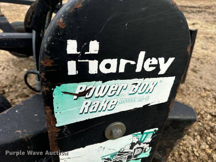 image for item DP6832 Glenmac  M-6 skid steer box rake