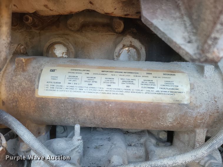 image for item DQ3754 2004 Caterpillar 972G Series II wheel loader