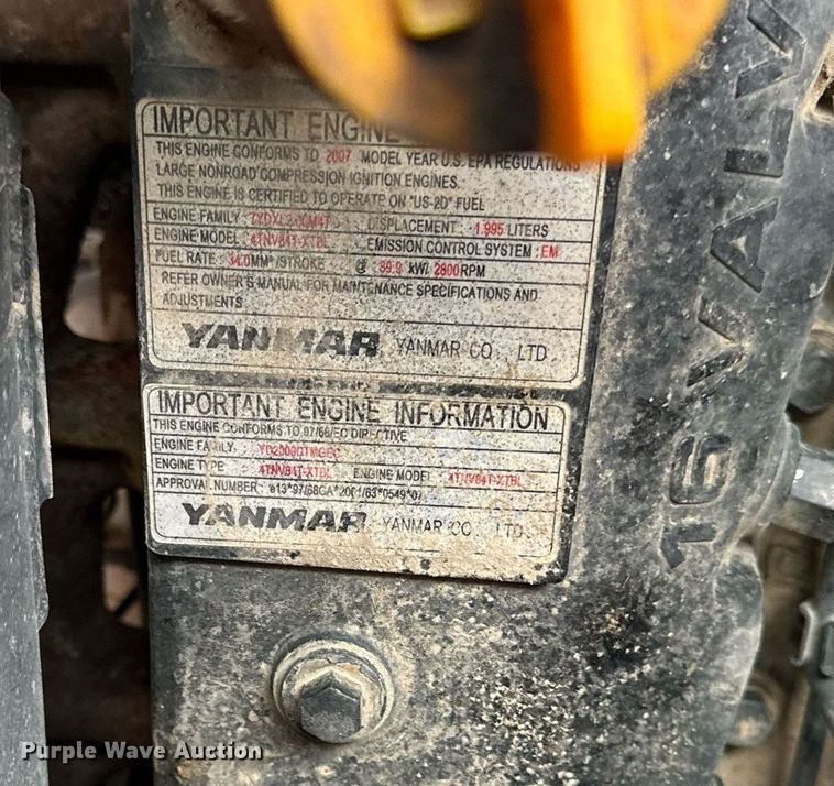 image for item DQ6560 2009 Takeuchi TL120 tracked skid steer loader