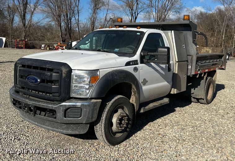 image for item DS3343 2015 Ford F550 Super Duty dump truck