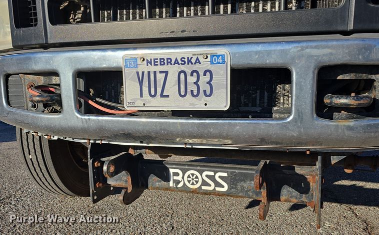 image for item DV0185 2009 Ford F450 Super Duty XL Crew Cab flatbed truck