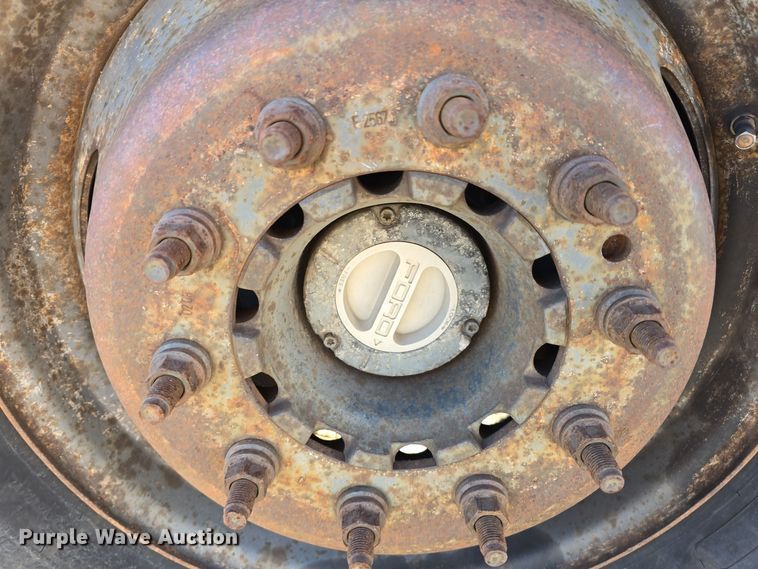 image for item DV0185 2009 Ford F450 Super Duty XL Crew Cab flatbed truck