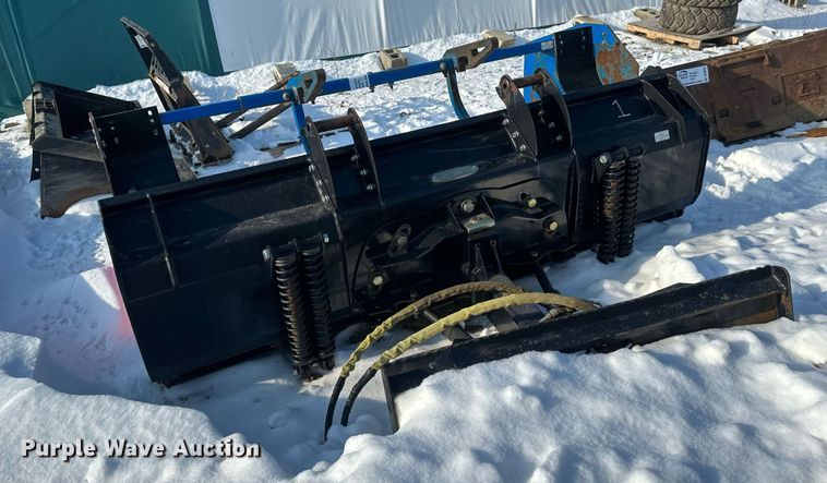 image for item DV0556 Kage  skid steer snow pusher