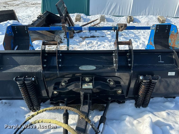 image for item DV0556 Kage  skid steer snow pusher