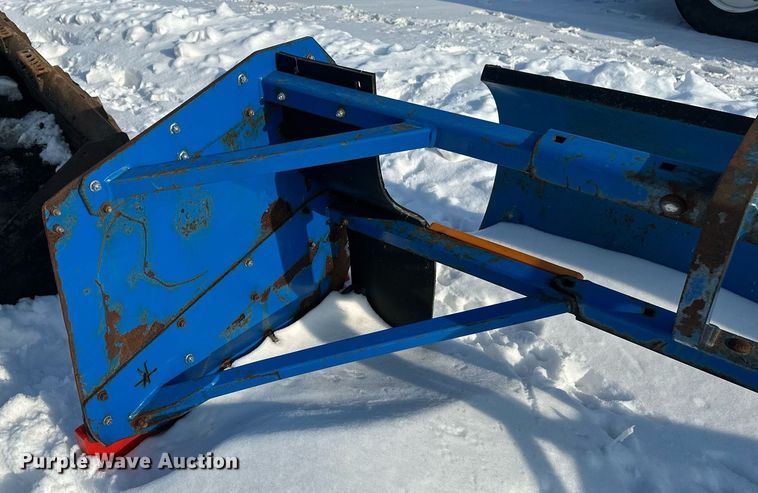 image for item DV0556 Kage  skid steer snow pusher
