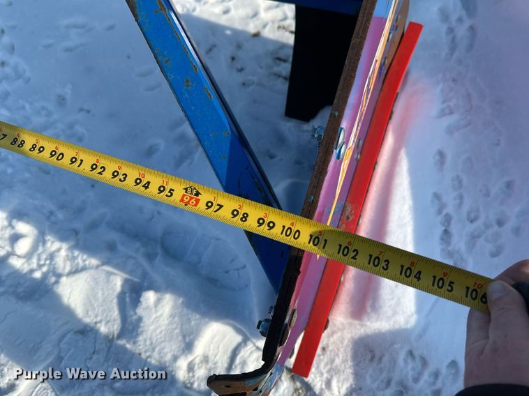 image for item DV0556 Kage  skid steer snow pusher