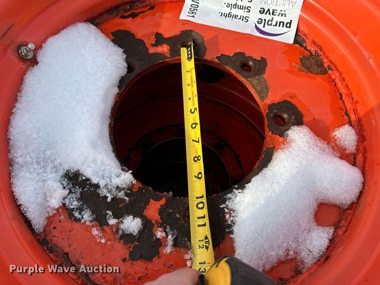 image for item DV0561 (4) 255/70R22.5 skid steer tires and wheels