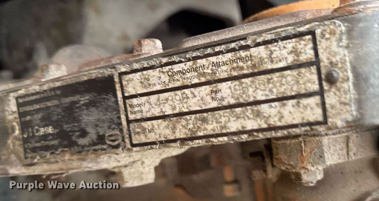 image for item DW2456 1994 Case 580 Super K  backhoe