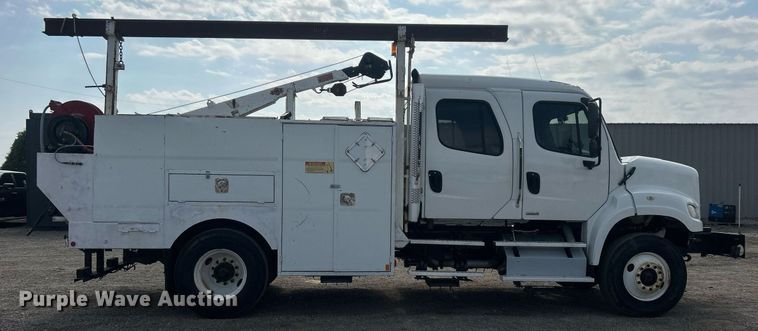 image for item EG1146 2012 Freightliner  Business Class M2 Crew Cab utility / service truck