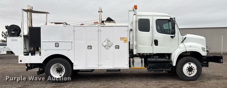 image for item EG2252 2013 Freightliner Business Class M2 Crew Cab utility / service truck