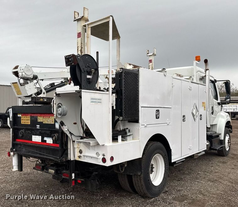 image for item EG2252 2013 Freightliner Business Class M2 Crew Cab utility / service truck