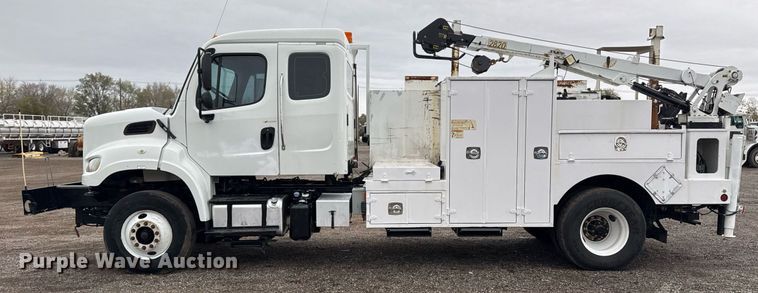 image for item EG2252 2013 Freightliner Business Class M2 Crew Cab utility / service truck