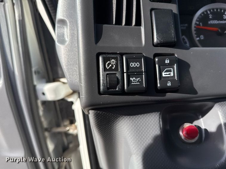 image for item EG2353 2016 Isuzu NPR roll-off container truck