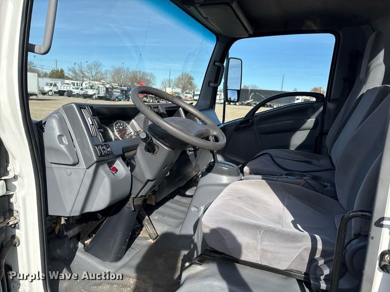 image for item EG2353 2016 Isuzu NPR roll-off container truck