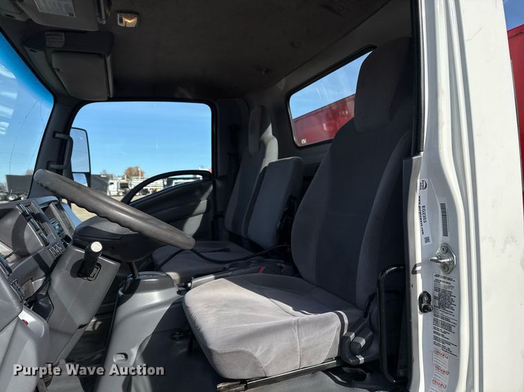 image for item EG2353 2016 Isuzu NPR roll-off container truck