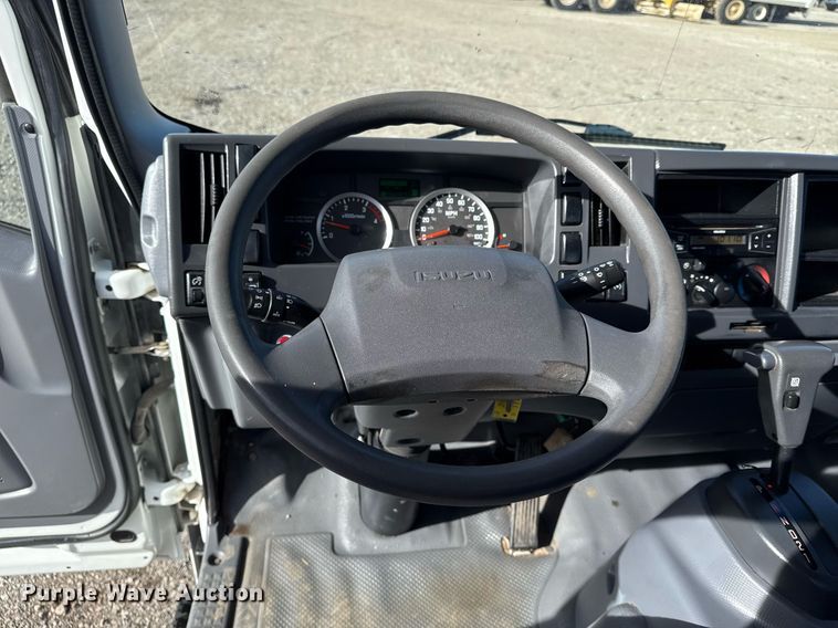 image for item EG2353 2016 Isuzu NPR roll-off container truck