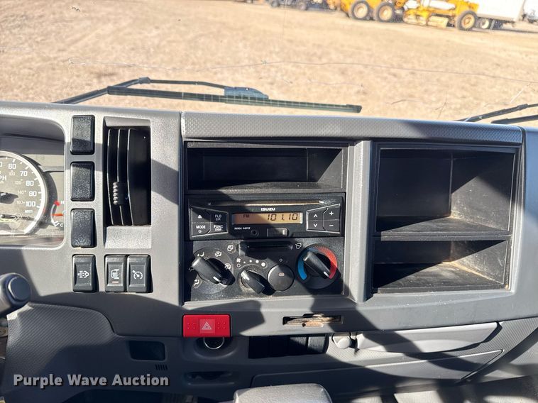 image for item EG2353 2016 Isuzu NPR roll-off container truck