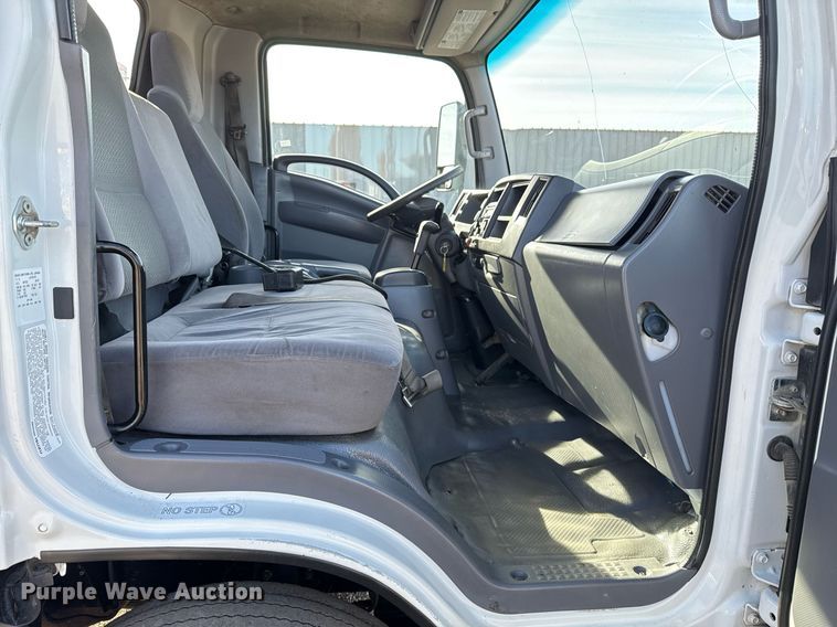 image for item EG2353 2016 Isuzu NPR roll-off container truck