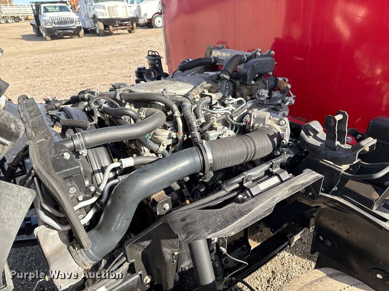 image for item EG2353 2016 Isuzu NPR roll-off container truck