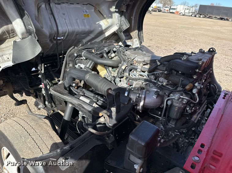 image for item EG2353 2016 Isuzu NPR roll-off container truck