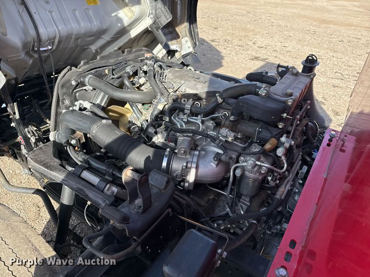 image for item EG2353 2016 Isuzu NPR roll-off container truck