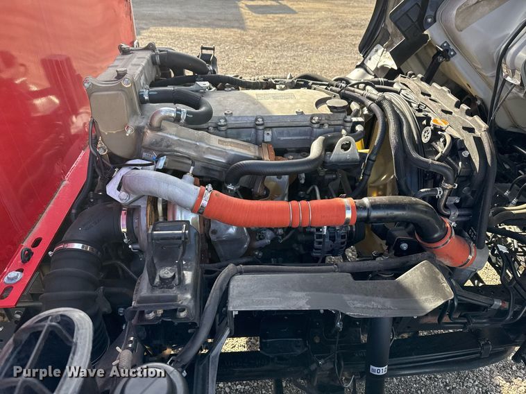 image for item EG2353 2016 Isuzu NPR roll-off container truck