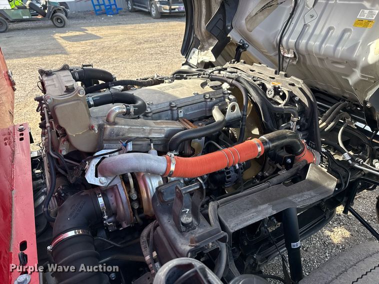 image for item EG2353 2016 Isuzu NPR roll-off container truck