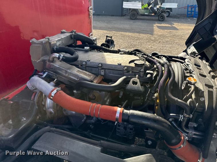 image for item EG2353 2016 Isuzu NPR roll-off container truck