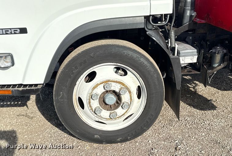 image for item EG2353 2016 Isuzu NPR roll-off container truck