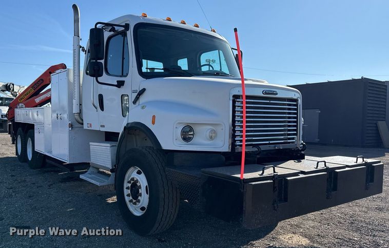 image for item EG2402 2007 Freightliner  Business Class M2 Ext. Cab crane truck