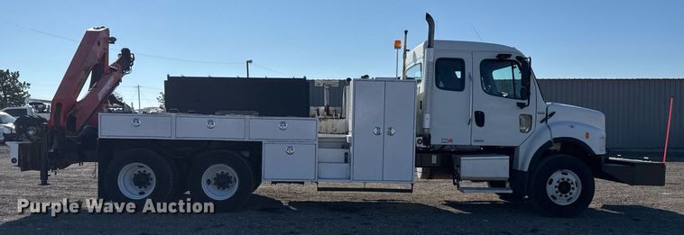 image for item EG2402 2007 Freightliner  Business Class M2 Ext. Cab crane truck