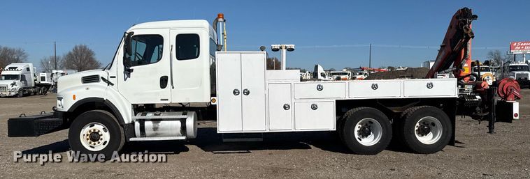 image for item EG2402 2007 Freightliner  Business Class M2 Ext. Cab crane truck