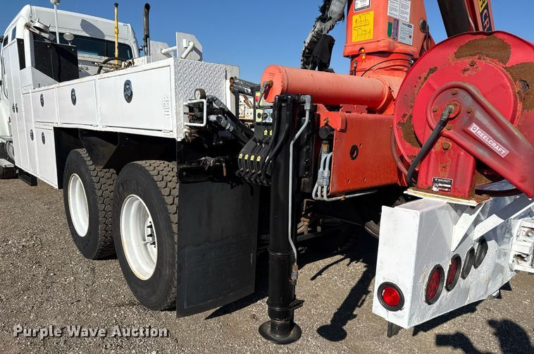 image for item EG2402 2007 Freightliner  Business Class M2 Ext. Cab crane truck