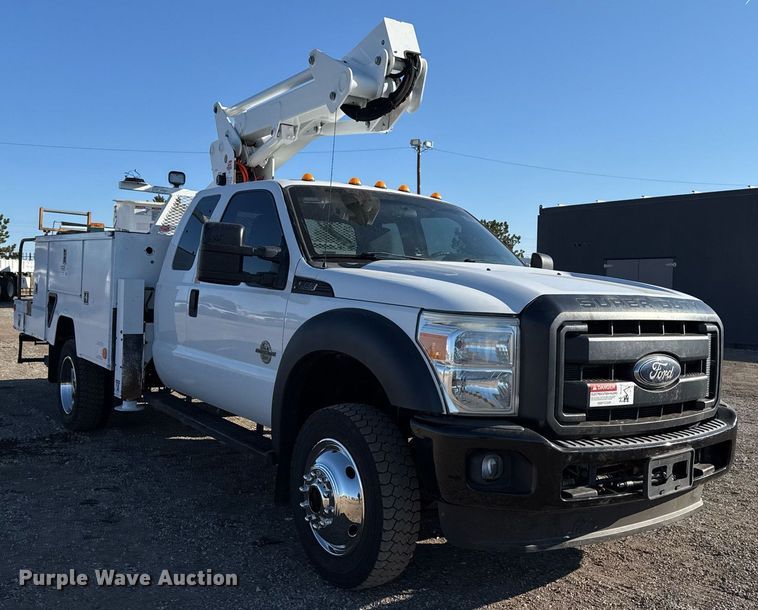 image for item EG2409 2015 Ford F550 Super Duty  SuperCab bucket truck