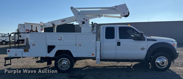 image for item EG2409 2015 Ford F550 Super Duty  SuperCab bucket truck