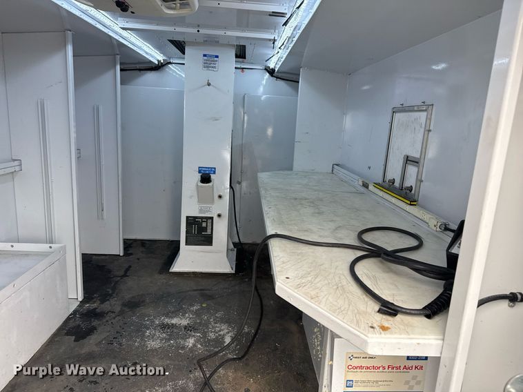 image for item EG2415 2022 Ford E350 Super Duty van with bucket lift