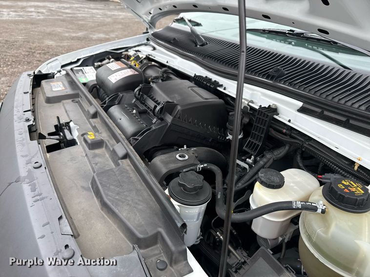 image for item EG2415 2022 Ford E350 Super Duty van with bucket lift