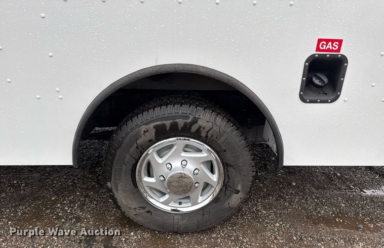 image for item EG2415 2022 Ford E350 Super Duty van with bucket lift