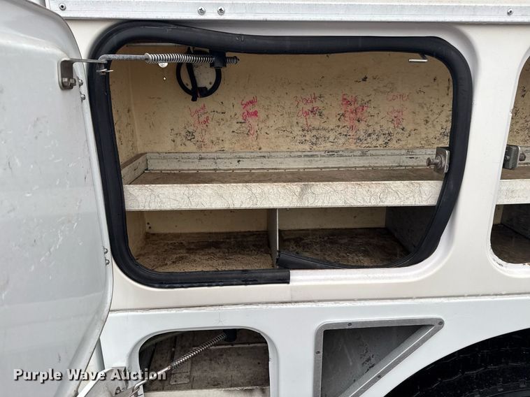 image for item EG2421 2006 International 4300 cable placer bucket truck 