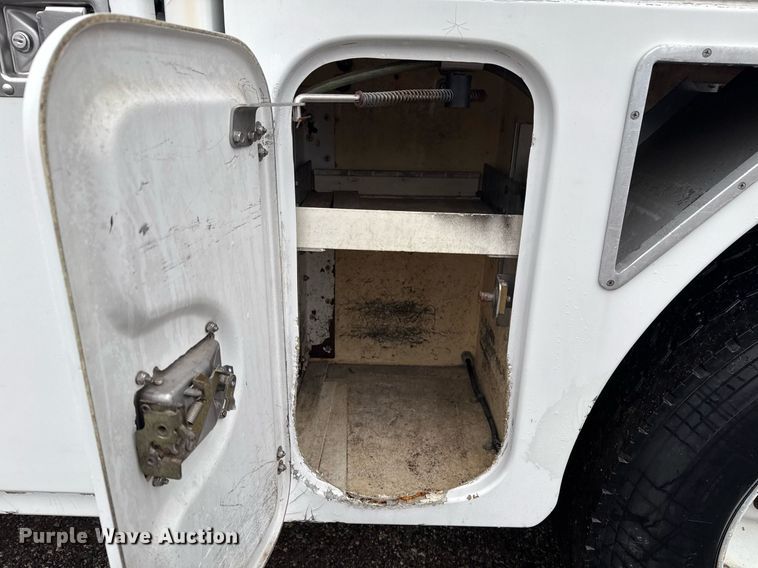 image for item EG2421 2006 International 4300 cable placer bucket truck 