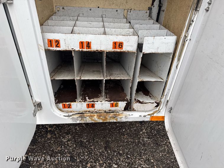 image for item EG2421 2006 International 4300 cable placer bucket truck 