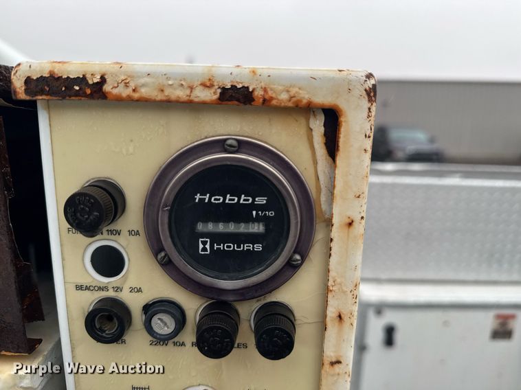 image for item EG2421 2006 International 4300 cable placer bucket truck 