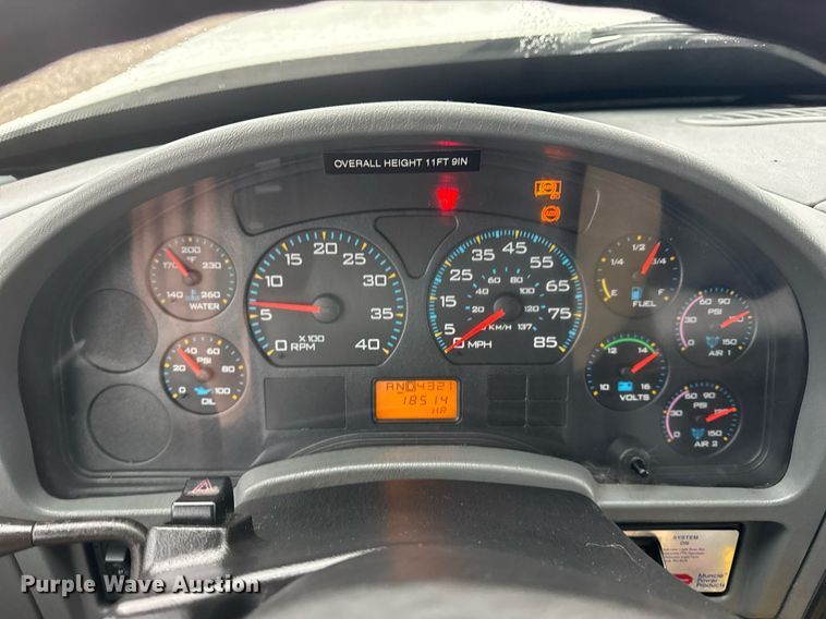 image for item EG2421 2006 International 4300 cable placer bucket truck 