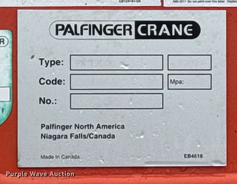 image for item EG2423 2010 Freightliner Business Class M2 crane truck