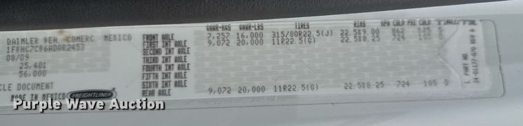 image for item EG2423 2010 Freightliner Business Class M2 crane truck