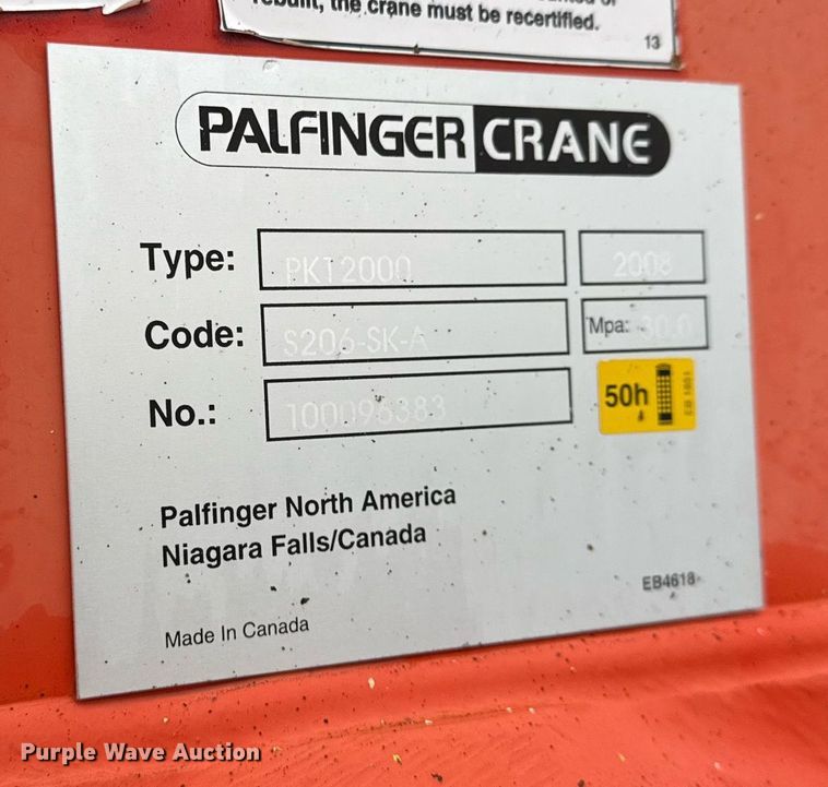 image for item EG2424 2010 Freightliner Business Class M2 crane truck