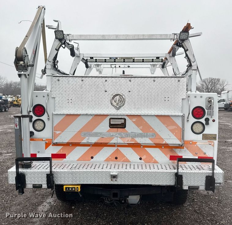 image for item EG2425 2011 Ford F350 Super Duty SuperCab utility bed pickup truck