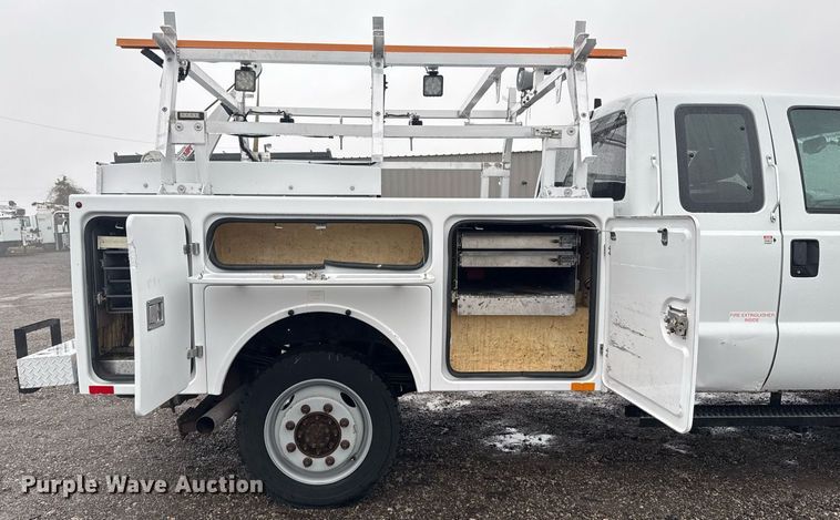 image for item EG2425 2011 Ford F350 Super Duty SuperCab utility bed pickup truck